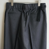 REVERBERATE WOOL BELTED TROUSERS TYPE 2