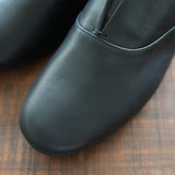 YOKO SAKAMOTO GUIDI LEATHER JAZZ SLIP ON SHOES