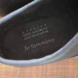 YOKO SAKAMOTO GUIDI LEATHER JAZZ SLIP ON SHOES