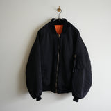 ANCELLM AGING BOMBER JACKET