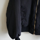 ANCELLM AGING BOMBER JACKET