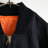 ANCELLM AGING BOMBER JACKET