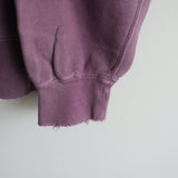 ANCELLM HALF ZIP SWEAT SHIRT CHERRY