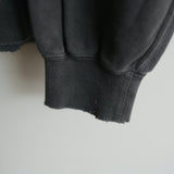 ANCELLM HALF ZIP SWEAT SHIRT BLACK