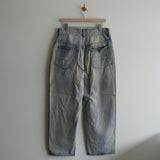 ANCELLM P/TAPERED 5P DENIM PANTS INDIGO