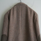 NICENESS SHETLAND CHECK SHOOTING JACKET "BLUNSTONE"