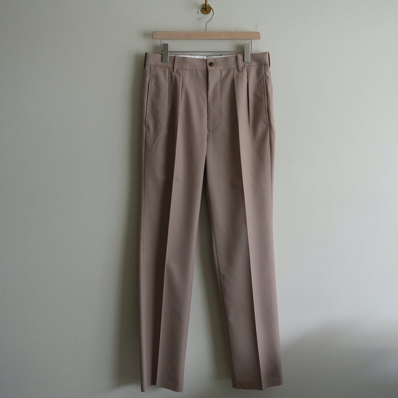 MAATEE&SONS WOOL POLY GABARDINE 永遠SLACKS