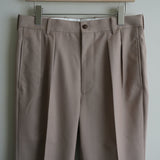 MAATEE&SONS WOOL POLY GABARDINE 永遠SLACKS