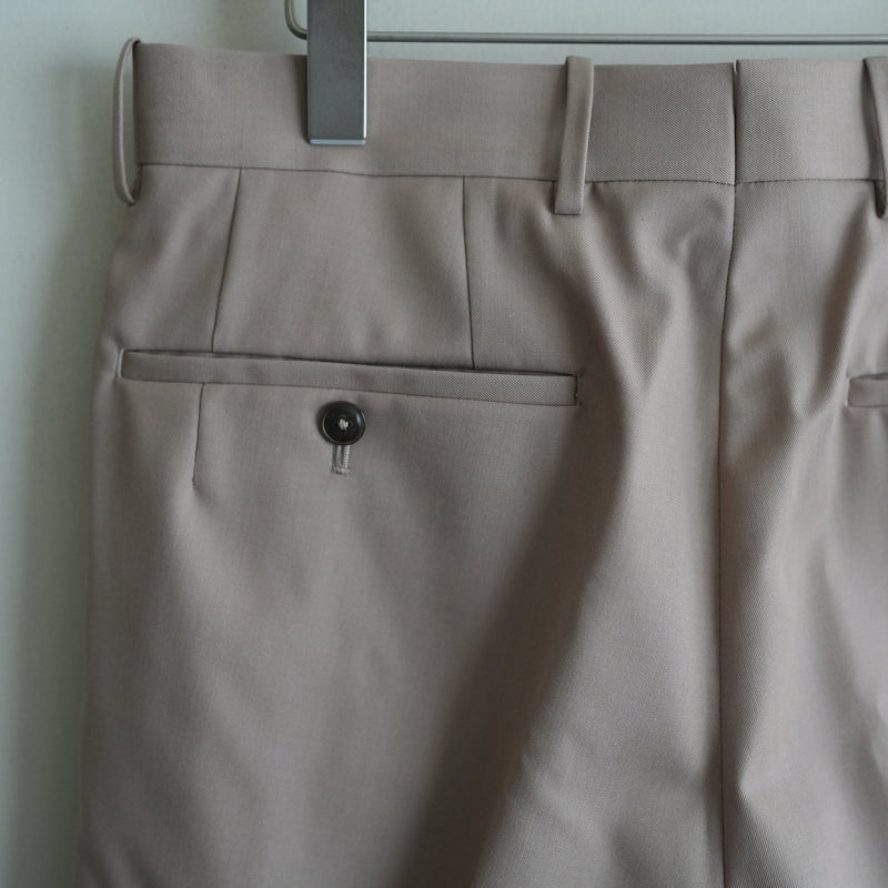 MAATEE&SONS WOOL POLY GABARDINE 永遠SLACKS