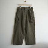 MAATEE&SONS BROKEN TWILL SAILOR 6 PANTS -KHAKI