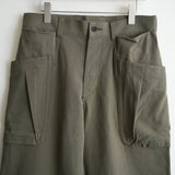 MAATEE&SONS BROKEN TWILL SAILOR 6 PANTS -KHAKI