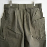 MAATEE&SONS BROKEN TWILL SAILOR 6 PANTS -KHAKI