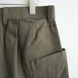 MAATEE&SONS BROKEN TWILL SAILOR 6 PANTS -KHAKI