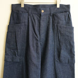 MAATEE&SONS DENIM SAILOR 6 PANTS -INDIGO