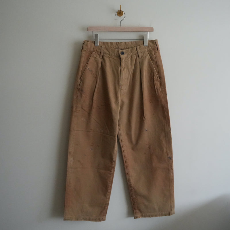 ANCELLM PAINT CHINO TROUSERS