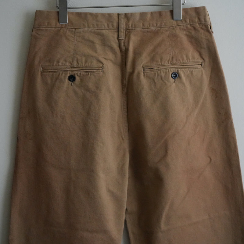 ANCELLM PAINT CHINO TROUSERS