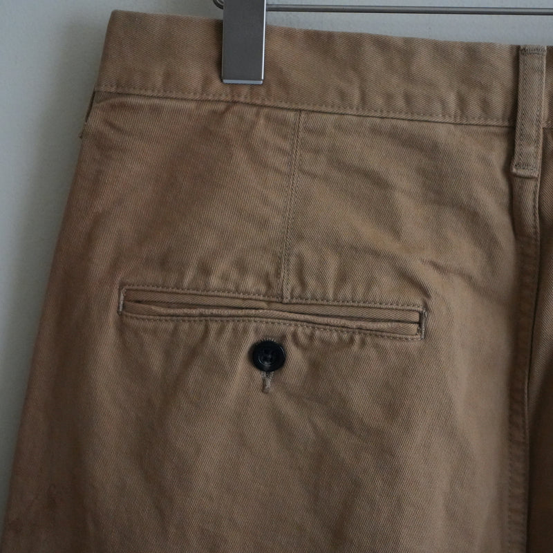 ANCELLM PAINT CHINO TROUSERS