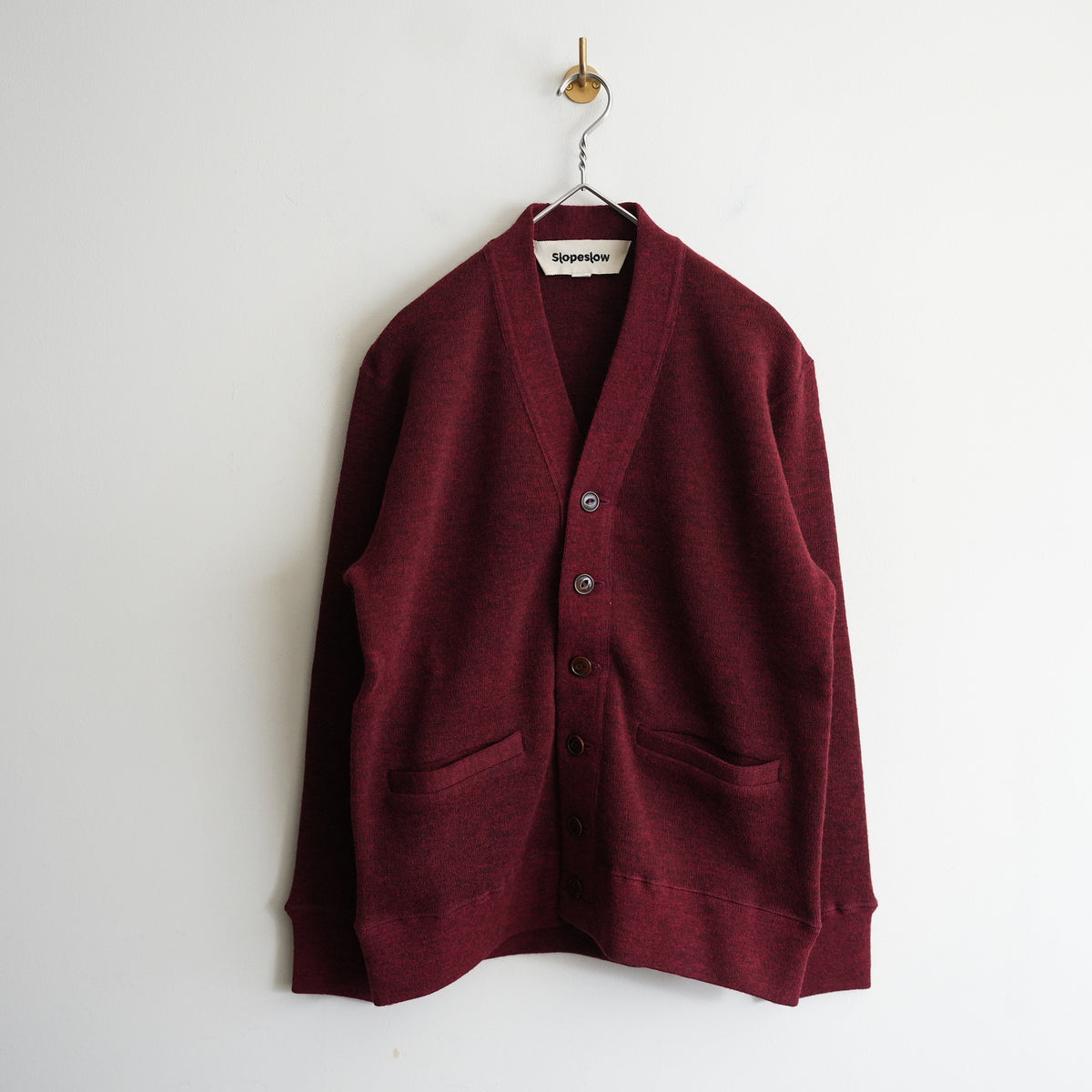 Slopeslow DRY WOOL INTERLOCK CARDIGAN