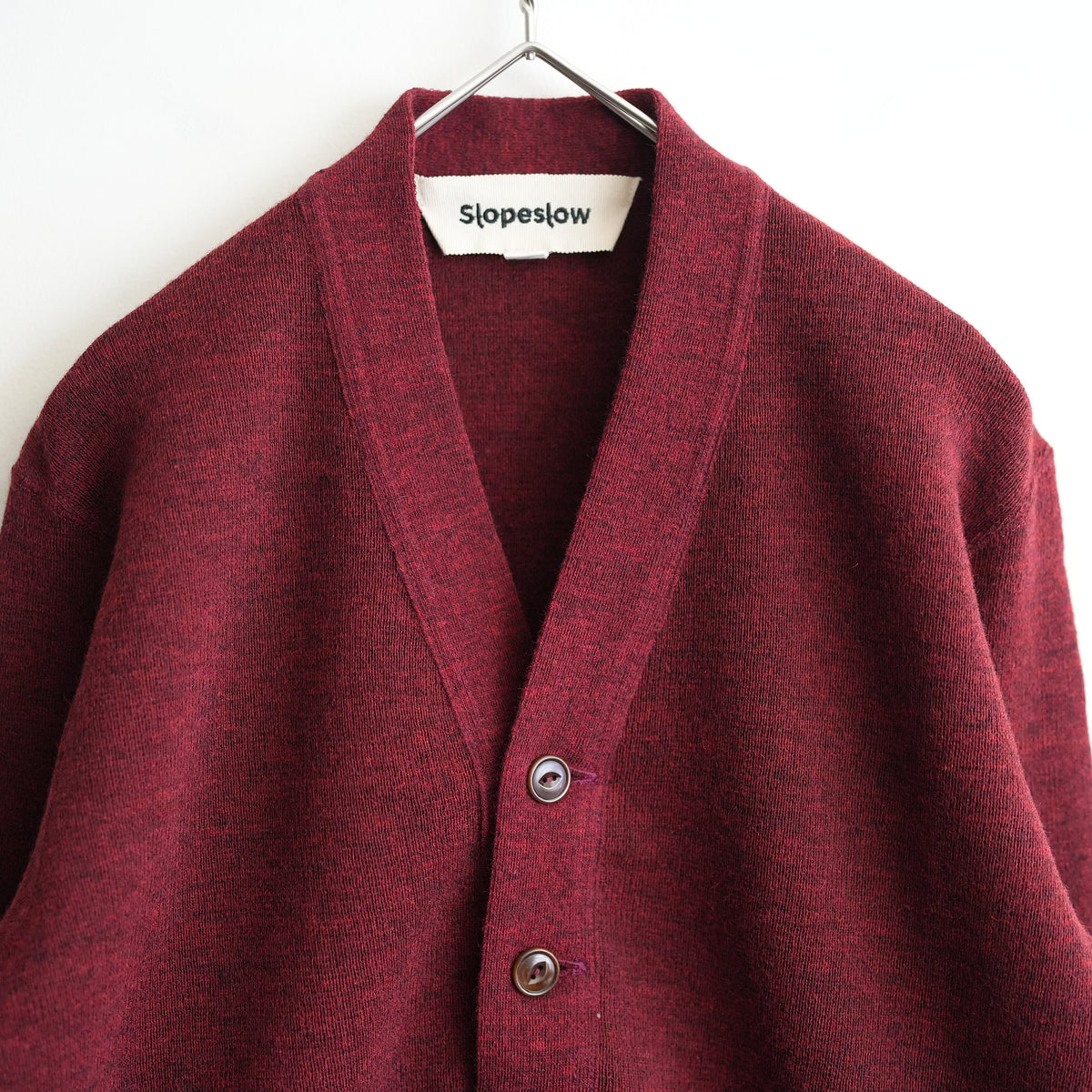 Slopeslow DRY WOOL INTERLOCK CARDIGAN