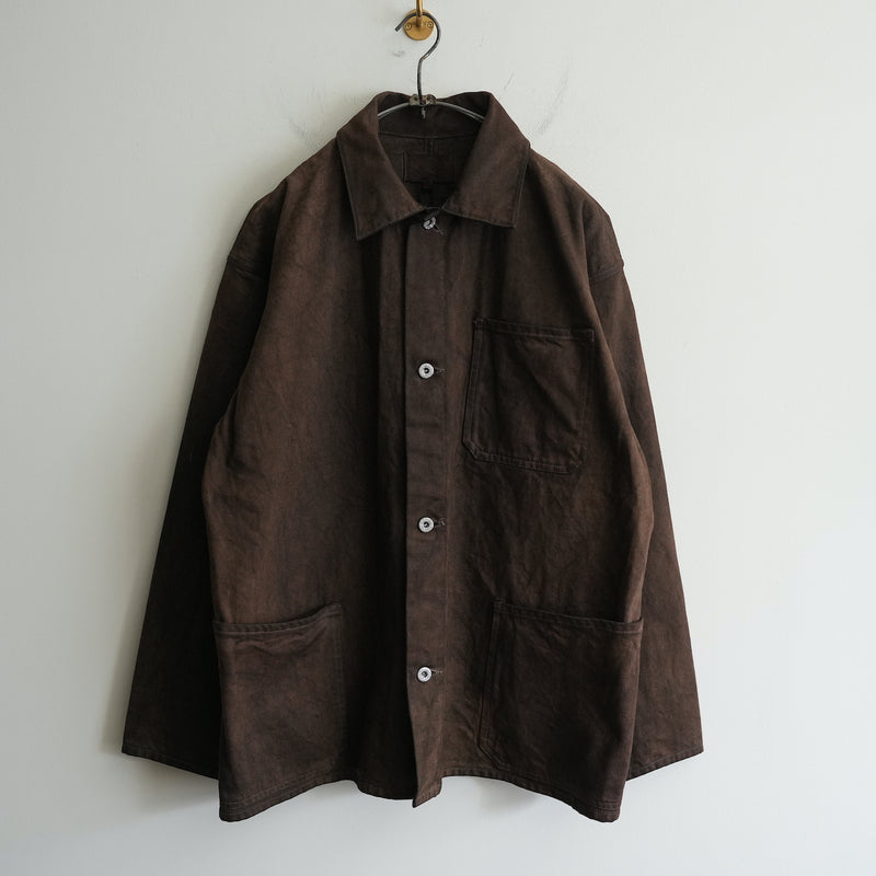 YOKO SAKAMOTO DENIM COVERALL KAKISHIBU