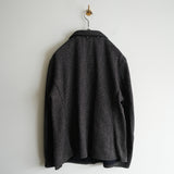 NICENESS KASURI YARN KNITTED HARBOR JACKET "BATT"