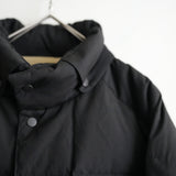 ANCELLM AGING DOWN JACKET -BLACK