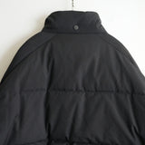 ANCELLM AGING DOWN JACKET -BLACK