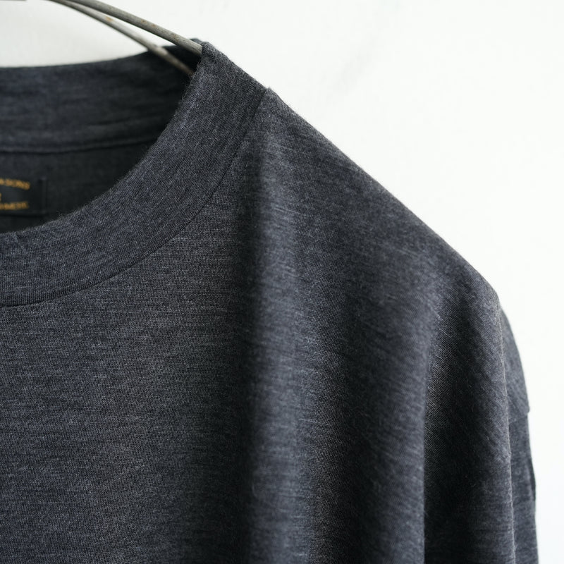 MAATEE&SONS WORSTED CASHMERE LS TEE "ULTIMATE"