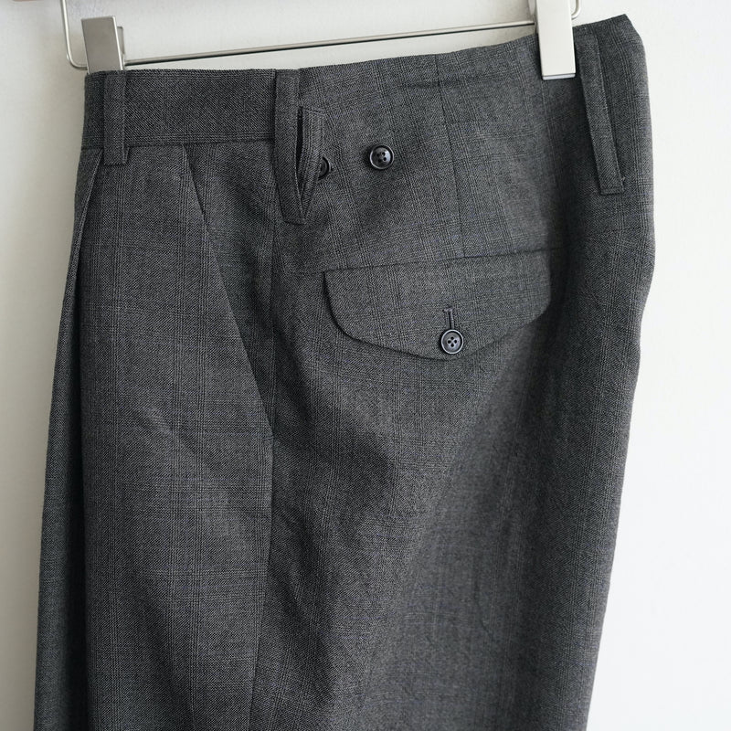 MAATEE&SONS MILITARY SLACKS SHADOW CHECK