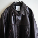 ANCELLM H.L HALF COAT BROWN