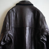 ANCELLM H.L HALF COAT BROWN