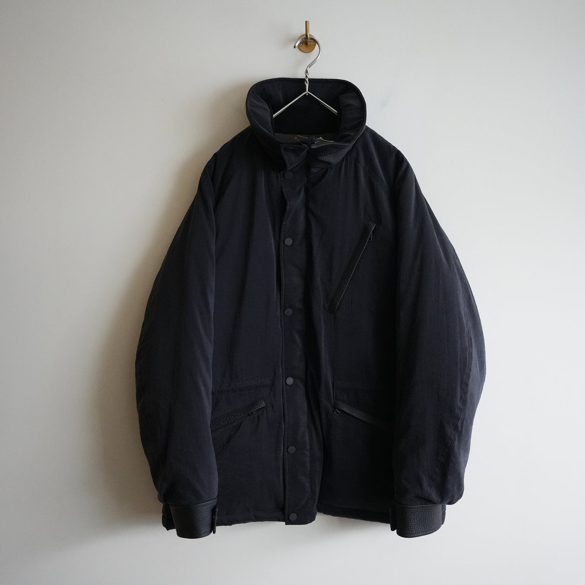 AUBERGE "CARDIFF" SILK NYLON TAFFETA BLOUSON