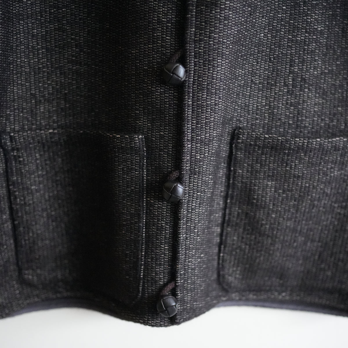 AUBERGE ”ORTEGA" ALPACA LINEN CHIMAYO VEST