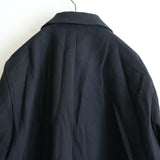 ANCELLM TWEED CRASH JACKET BLACK