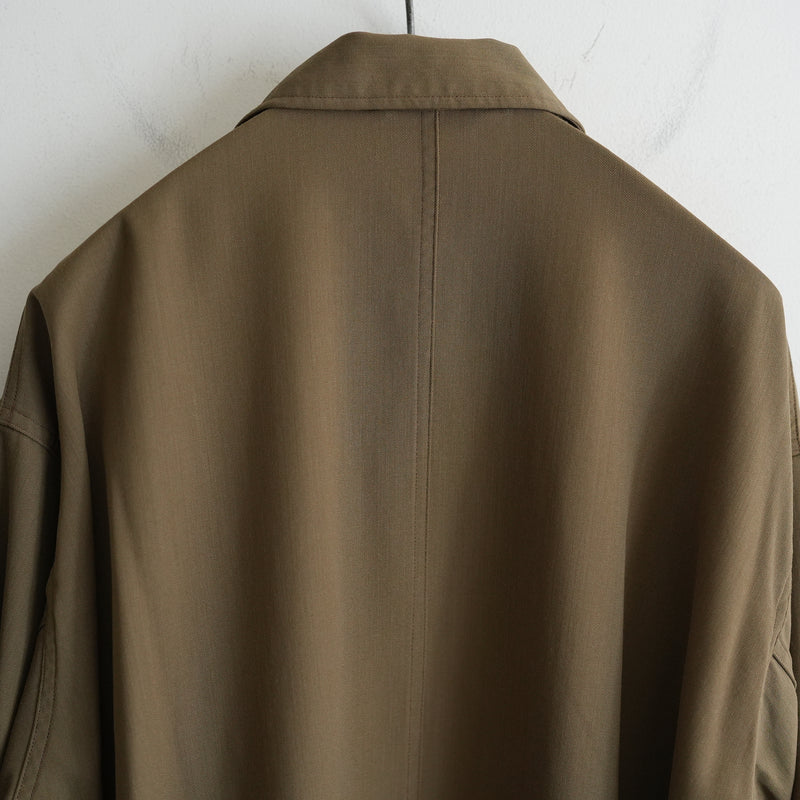 HEUGN "Ian" WOOL CPO SHIRT JACKET