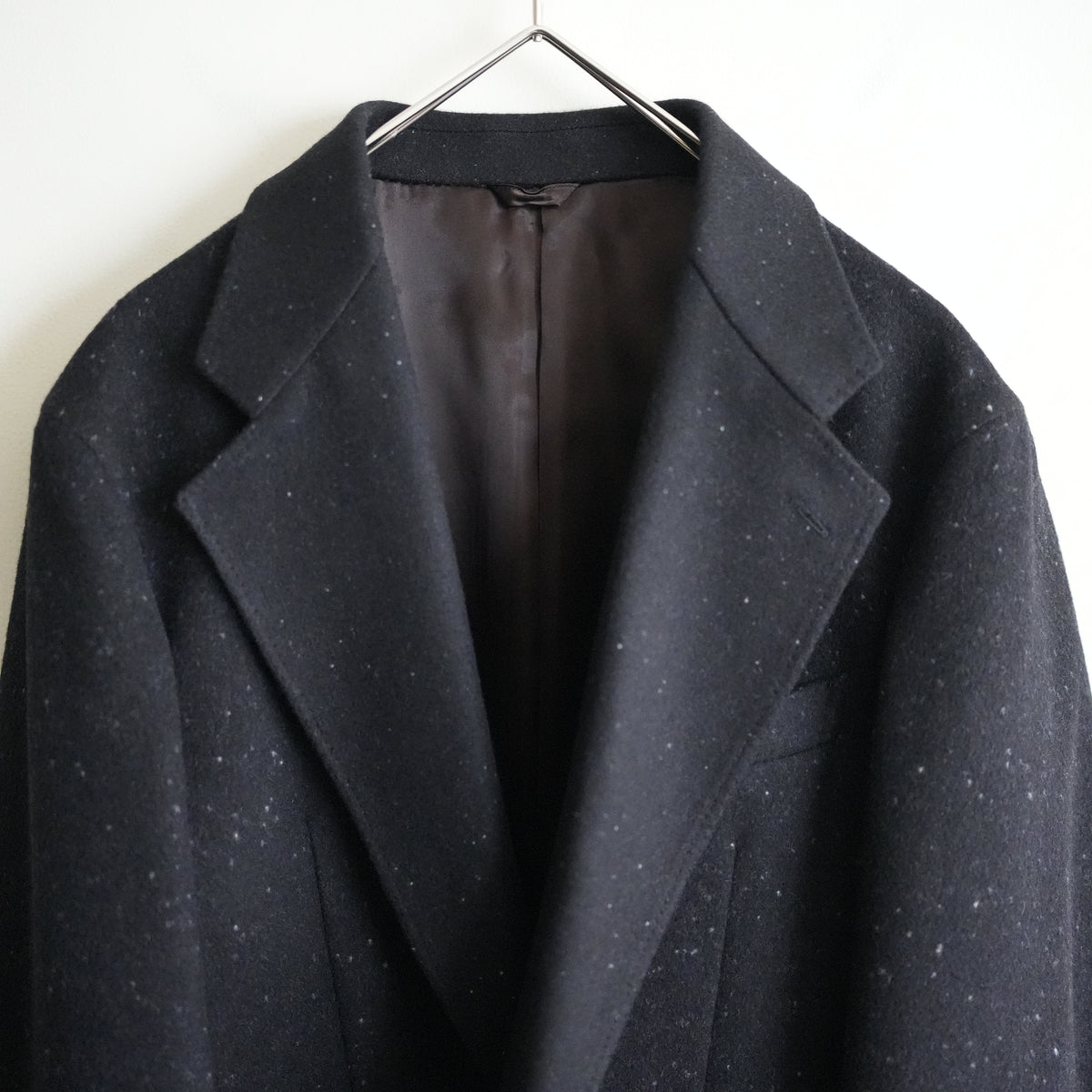 MAATEE&SONS WOOL NEPP CLOTH 折って折ってTAILORED JACKET