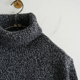 HEUGN "Martin" CASHMERE MIX TURTLE KNIT