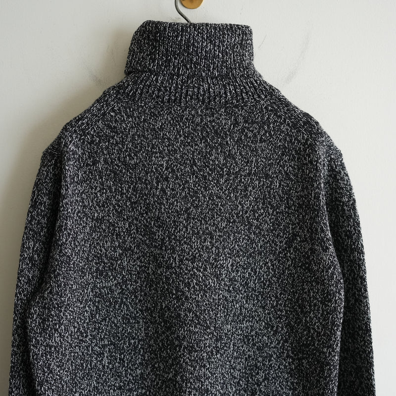 HEUGN "Martin" CASHMERE MIX TURTLE KNIT