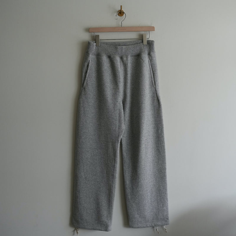 Slopeslow WOOL FRENCH TERRY SWEAT PANTS GRAY