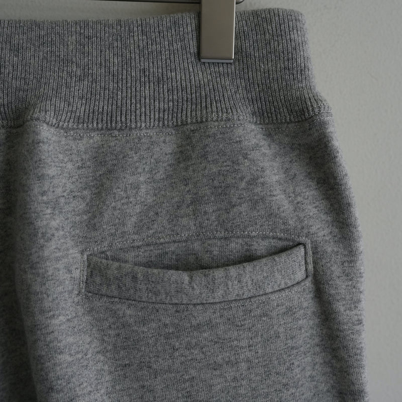 Slopeslow WOOL FRENCH TERRY SWEAT PANTS GRAY