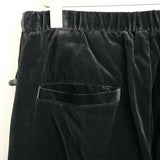 barbell object velvet pants