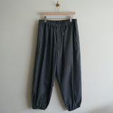 YOKO SAKAMOTO BRUSHED WOOL KUNG FU PANTS GRAY