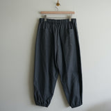 YOKO SAKAMOTO BRUSHED WOOL KUNG FU PANTS GRAY