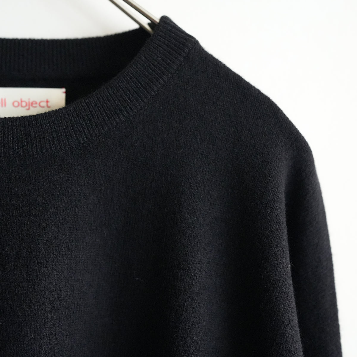 barbell object cash ls knit black