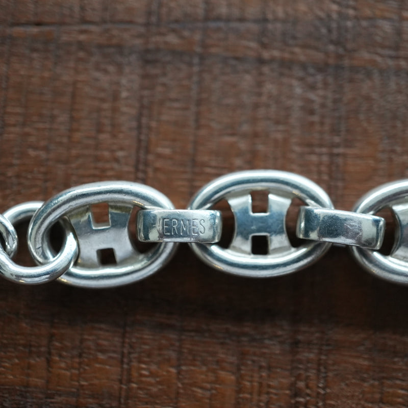 VINTAGE HERMES OVAL H BRACELET