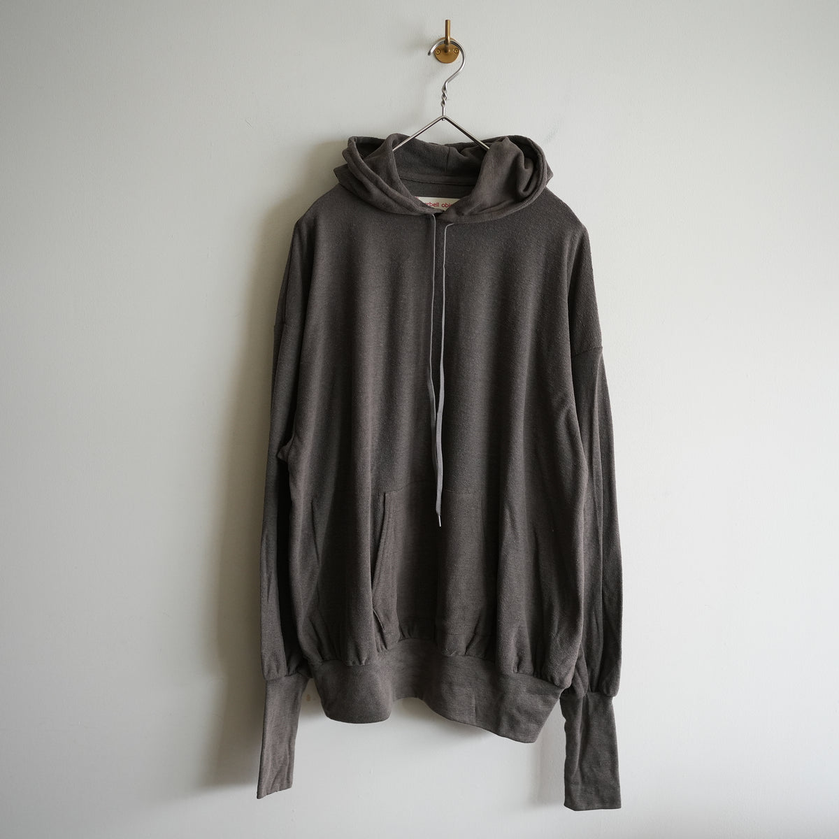 barbell object ls hoodie