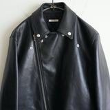 HEUGN "Luther" SHEEP LEATHER RIDERS JACKET