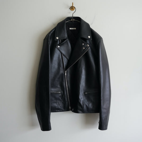 HEUGN "Luther" SHEEP LEATHER RIDERS JACKET