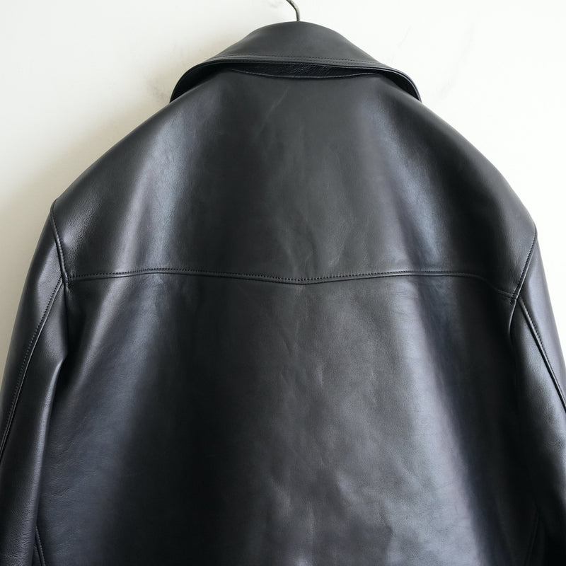 HEUGN "Luther" SHEEP LEATHER RIDERS JACKET