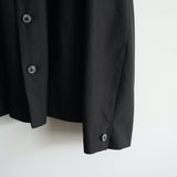 YOKO SAKAMOTO WOOL HERRINGBONE CLASSIC COACH JACKET